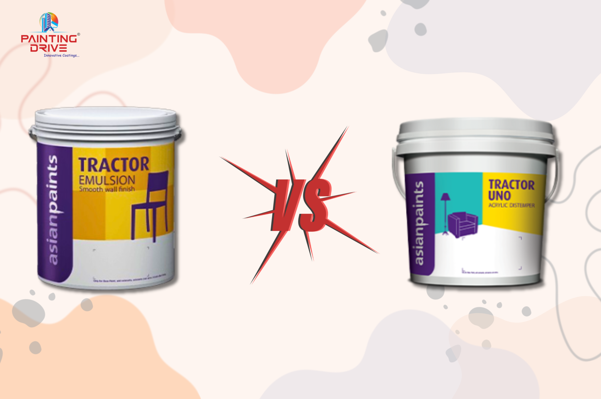 Difference Between Emulsion Paints And Distemper Paints