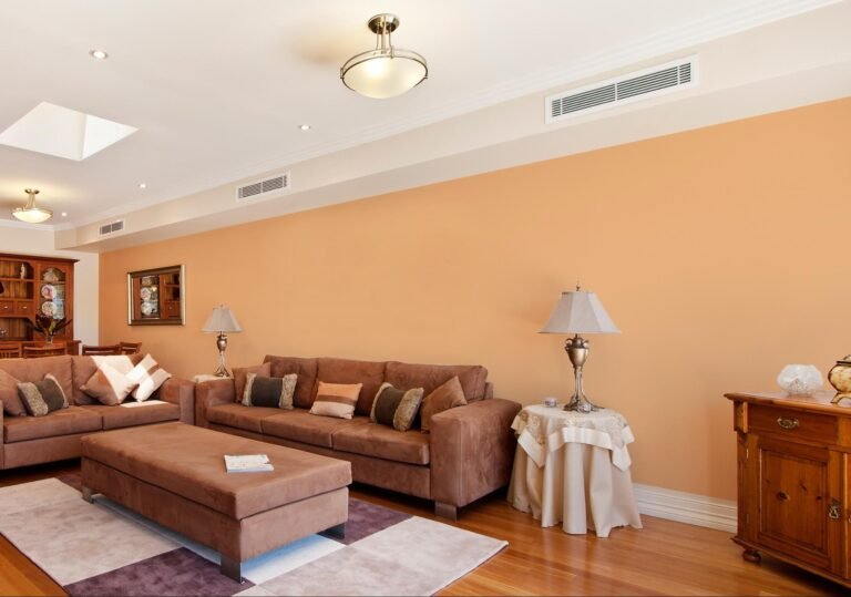 Domestic living room painting Edinburgh