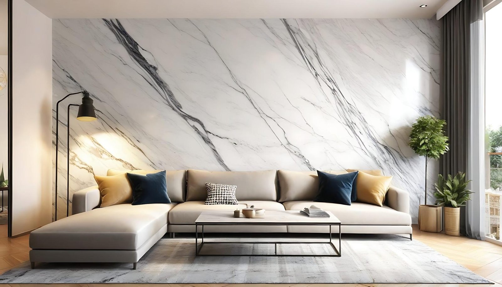 View of 7 Best Wall Texture Painting For Living Room