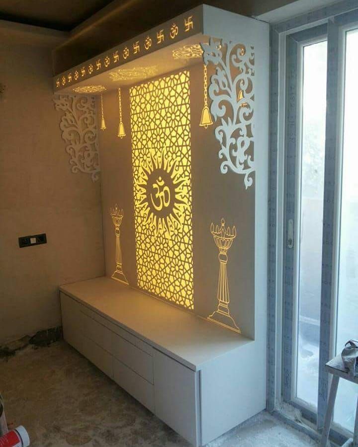 Lighting mandir design