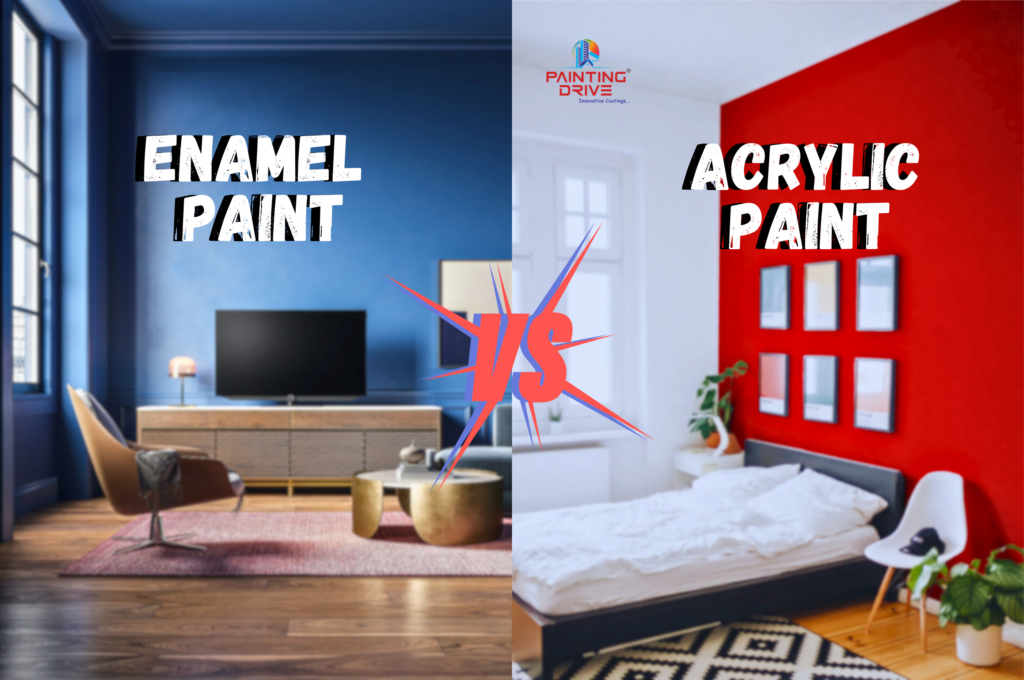 5 Differences Between Enamel Paint and Acrylic Paint