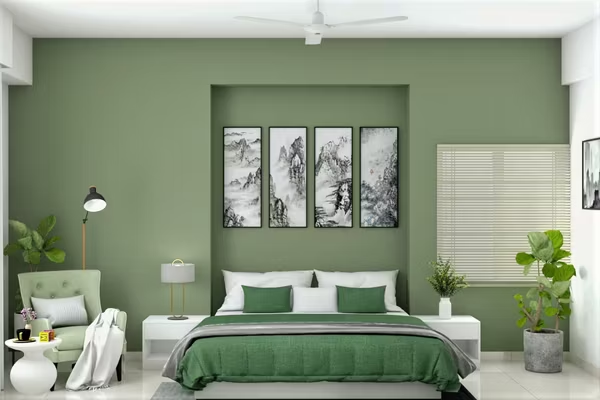 Wall Painting Design for Bedroom