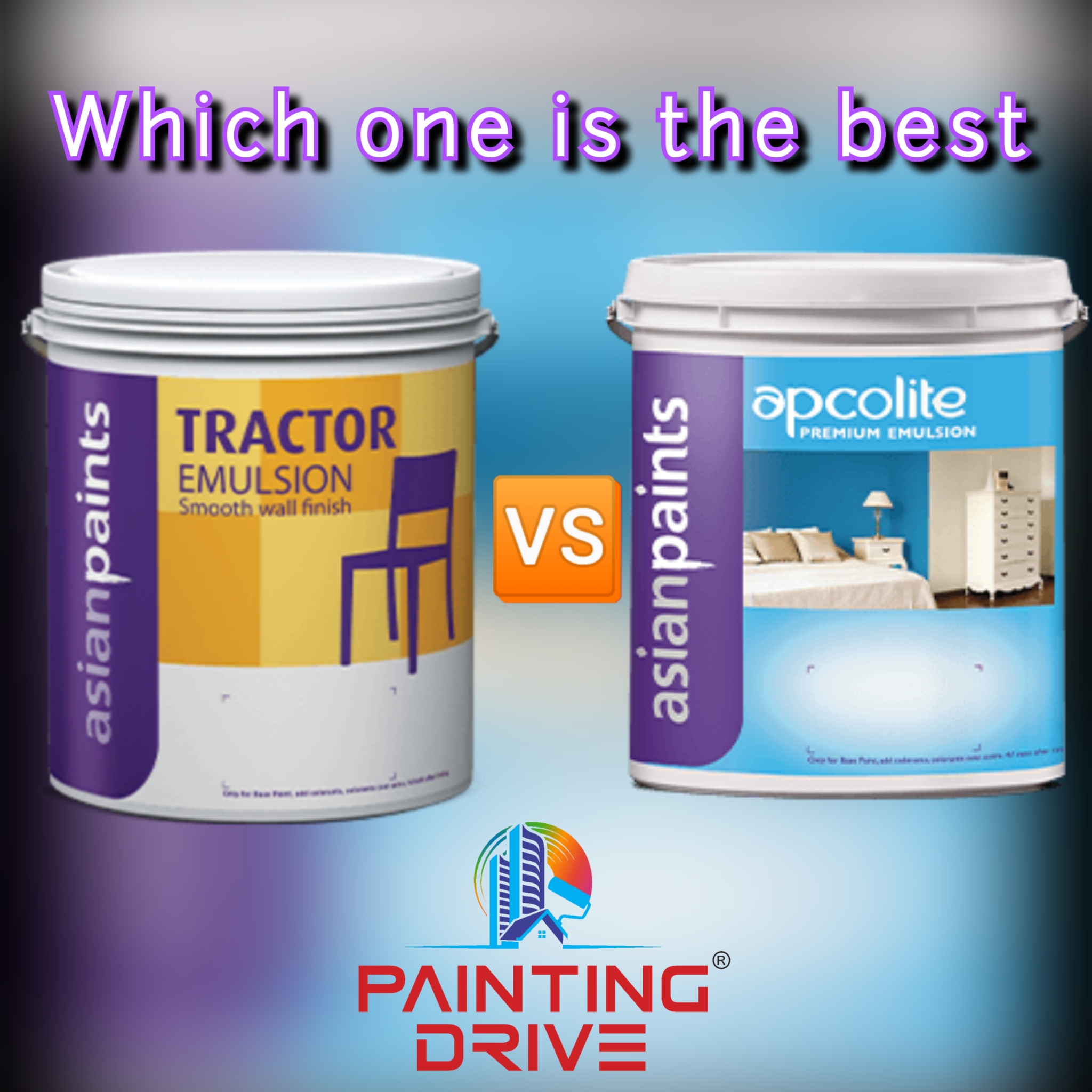 Asian Paints Tractor Emulsion or Asian Premium Emulsion: which is better?